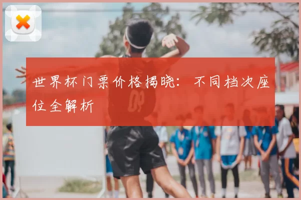 世界杯门票价格揭晓:不同档次座位全解析